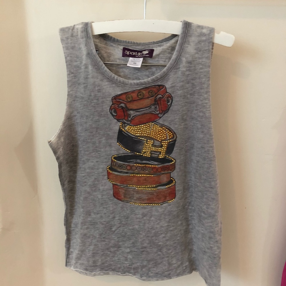 Kids Hermès design tank top